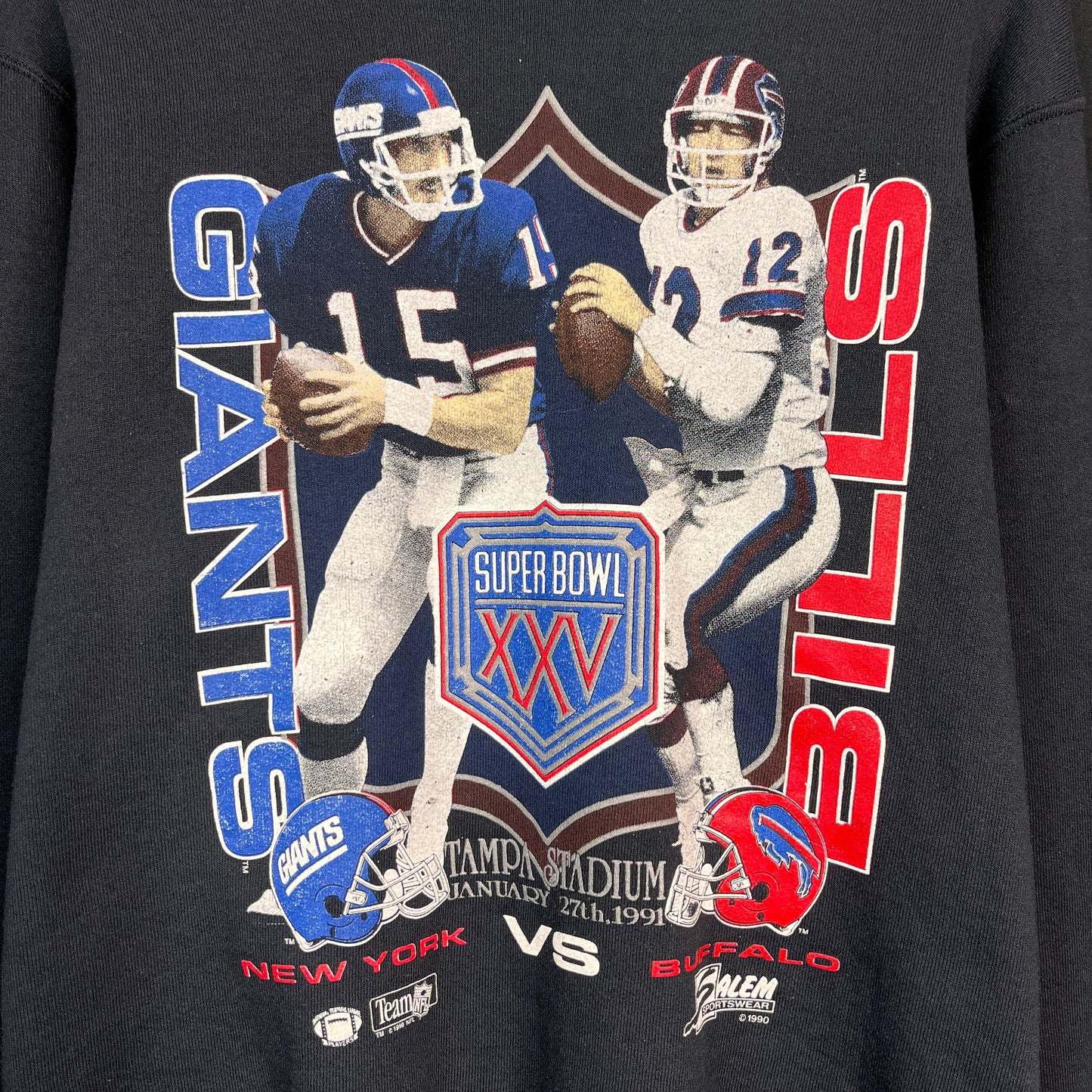 Vintage Buffalo Bills 1991 Super Bowl Crewneck Sweatshirt Size Medium