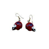 Vintage Buffalo Bills Helmet Dangler Earrings