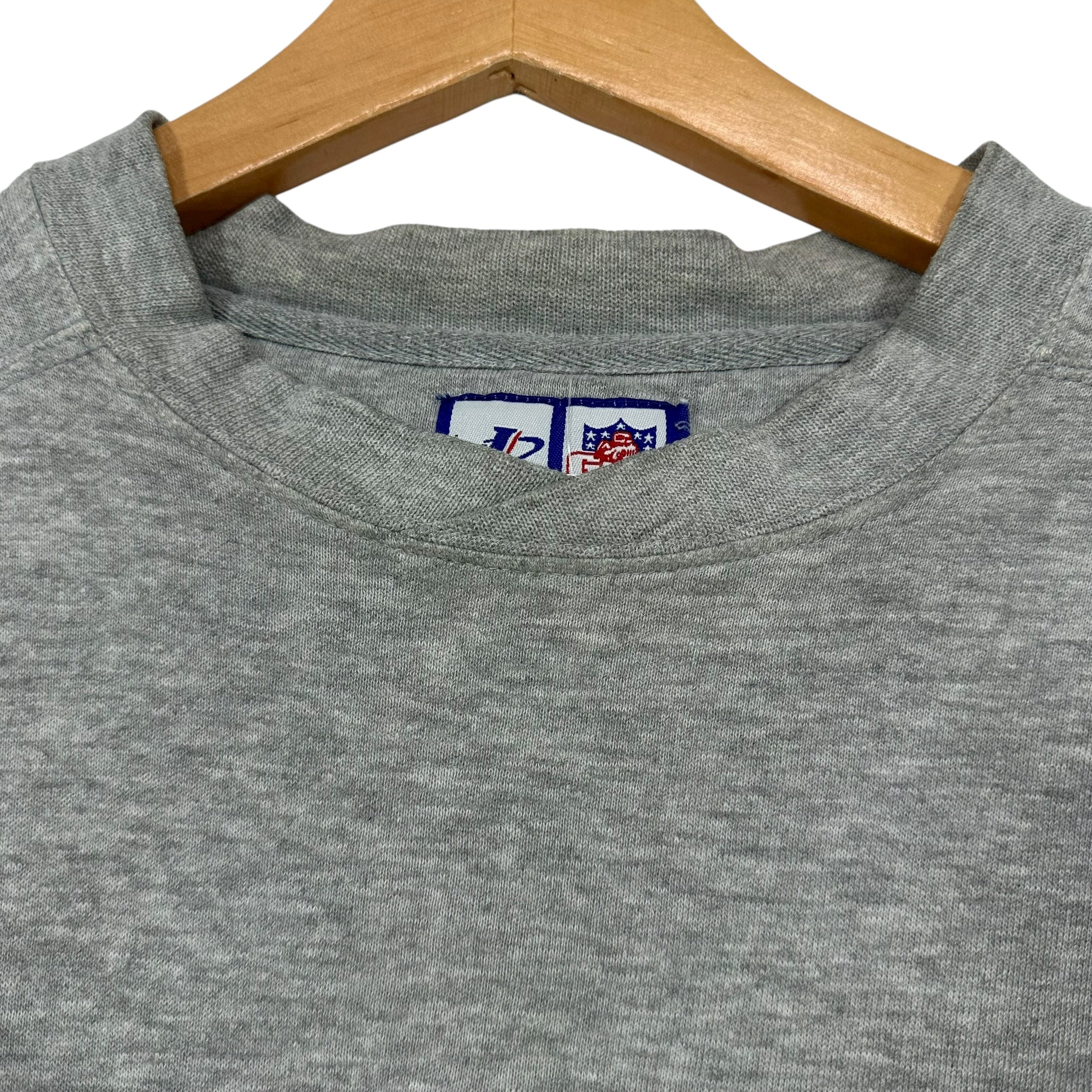 Vintage Buffalo Bills Embroidered Crewneck Sweatshirt Medium