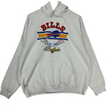 Vintage Buffalo Bills Hoodie Sweatshirt Large