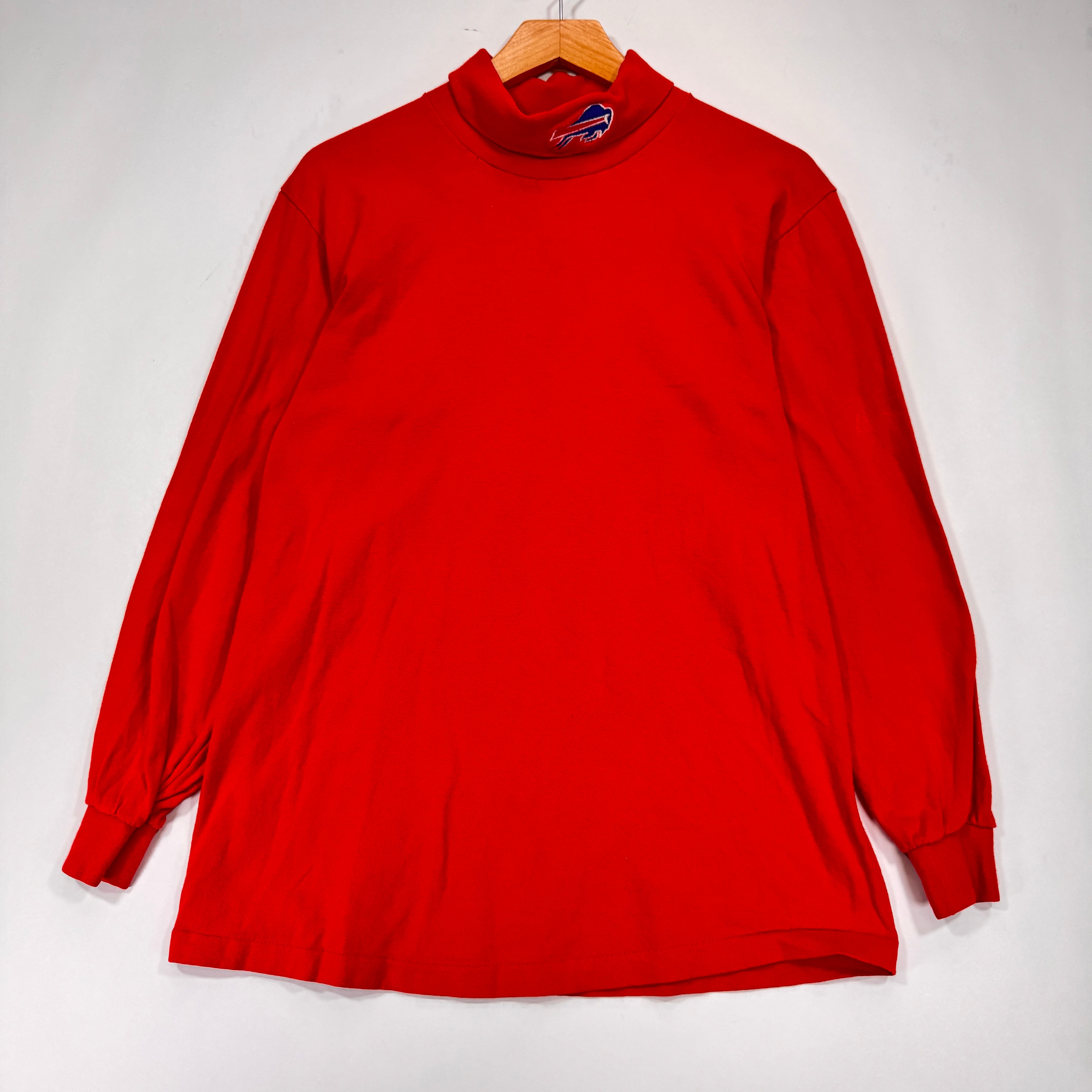 Vintage Buffalo Bills Turtleneck Long Sleeve Shirt Large