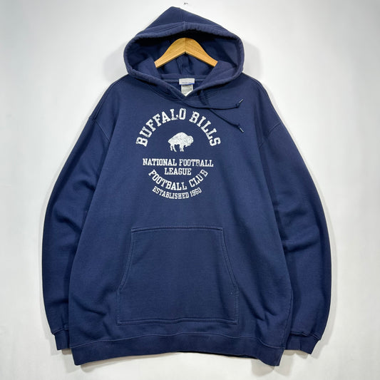Vintage Buffalo Bills Hoodie Sweatshirt XXL