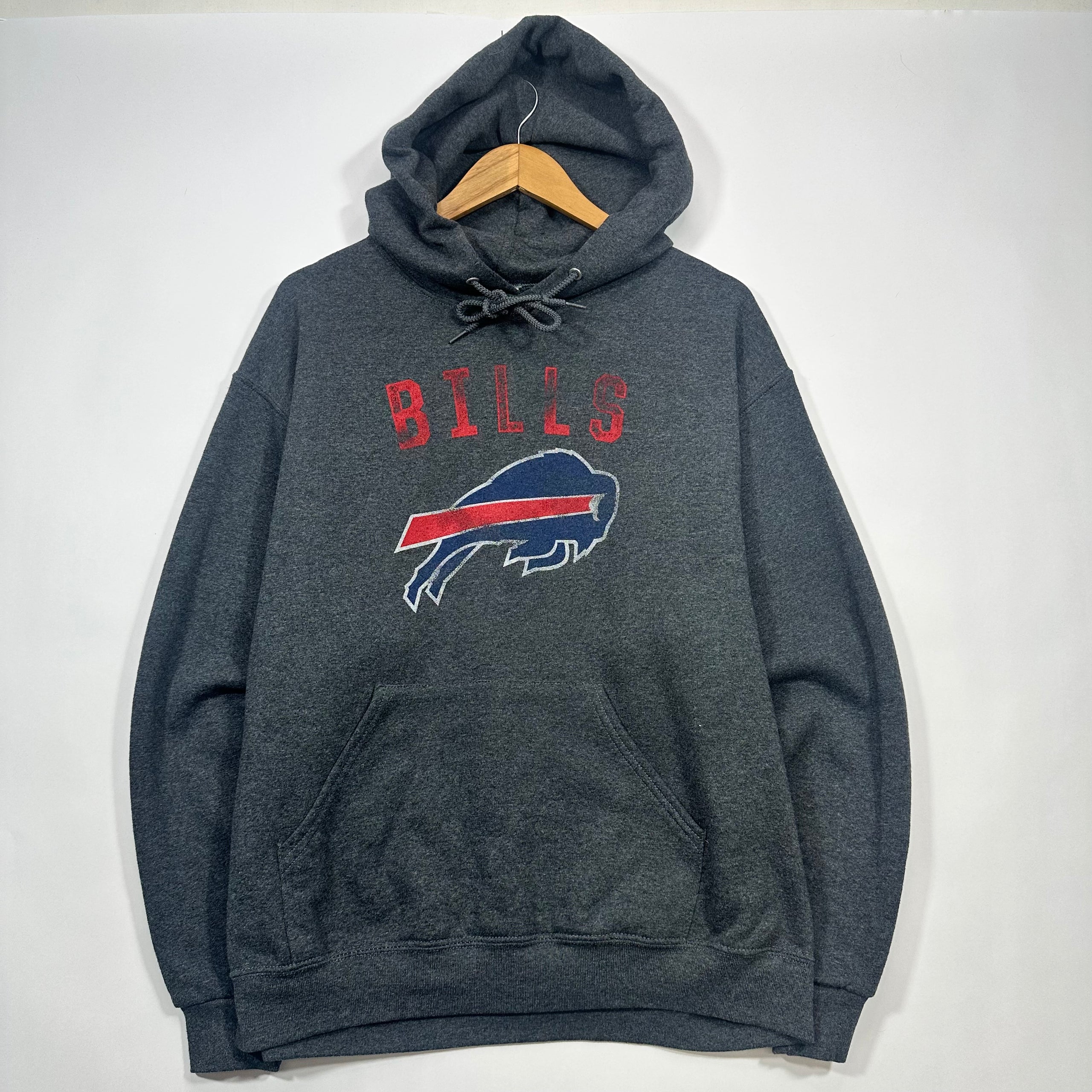 Vintage Buffalo Bills Hoodie Sweatshirt Large