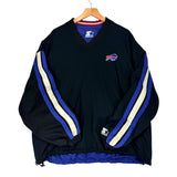 Vintage Buffalo Bills Starter Pullover Reversible Windbreaker Jacket XL