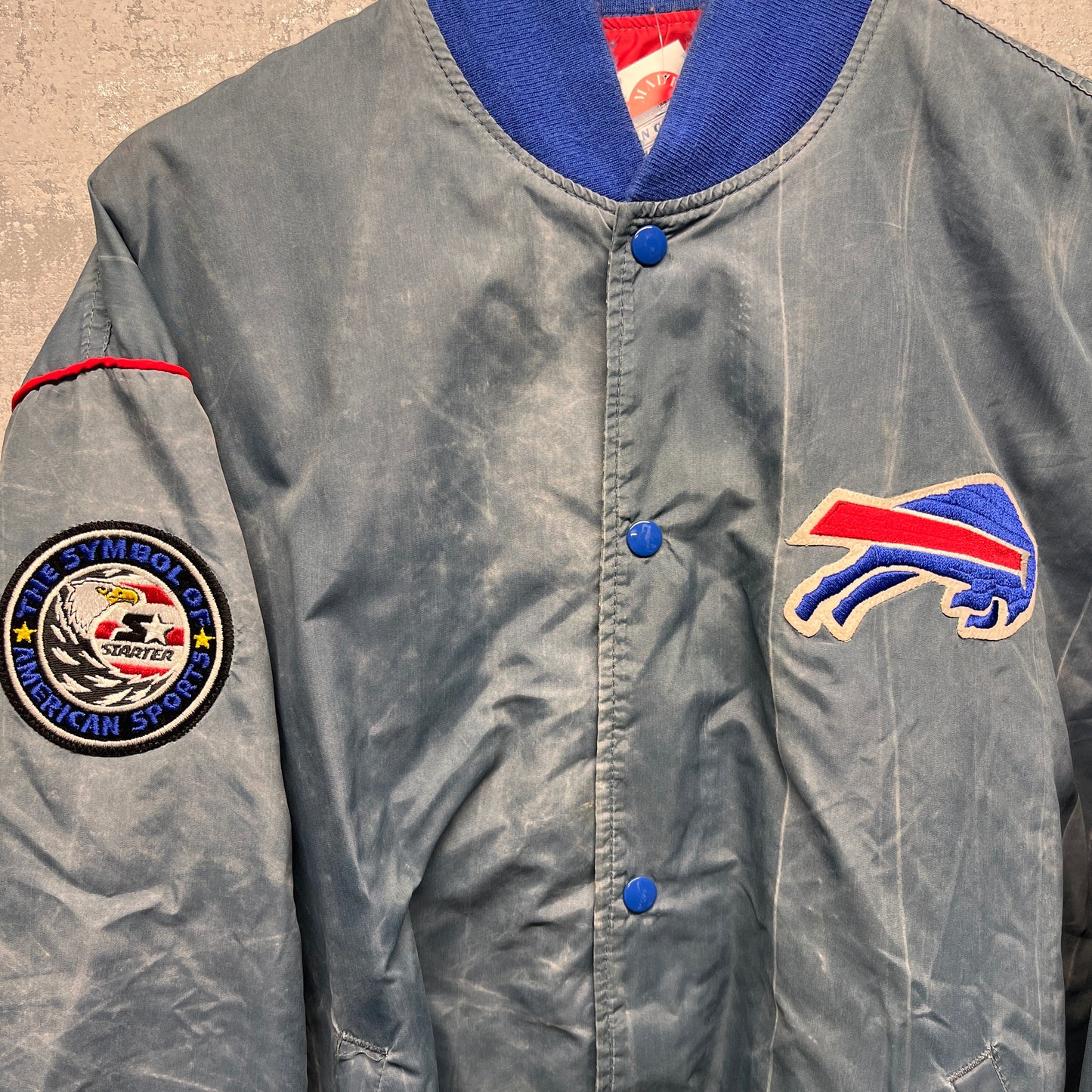 Vintage Buffalo Bills Bomber Jacket XL