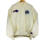 Vintage Buffalo Bills Starter Satin Bomber Jacket XL