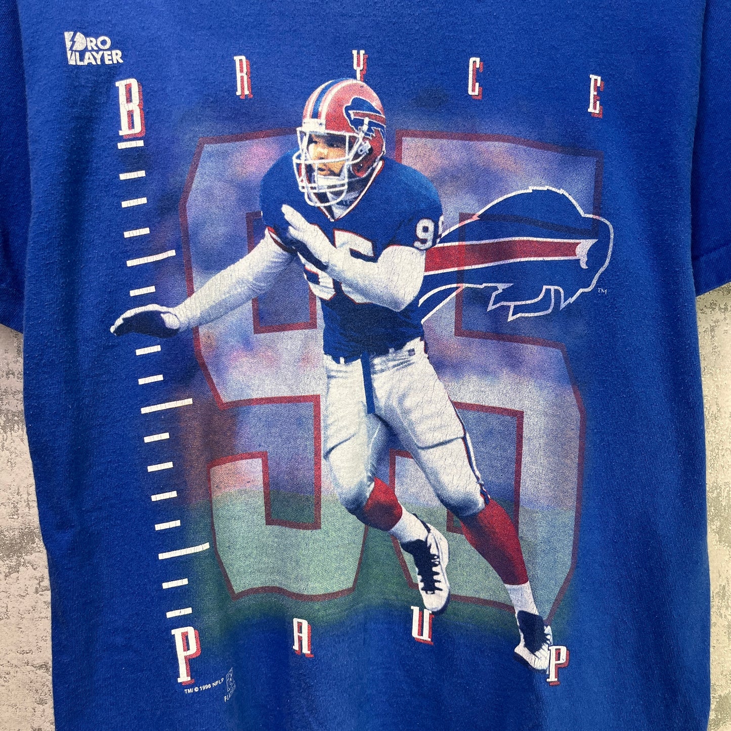 Vintage Buffalo Bills Bryce Paul Player Shirt Large