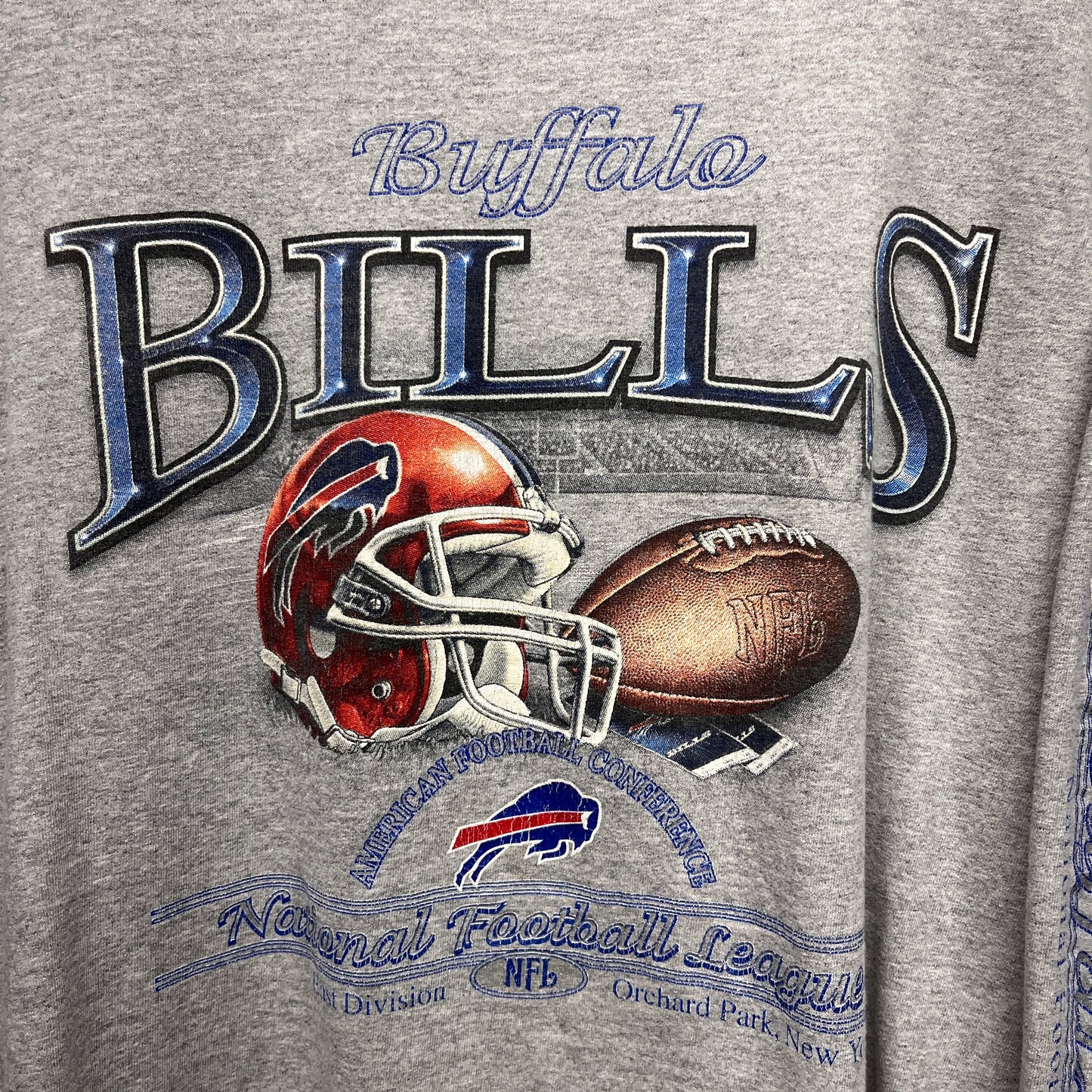 Vintage Buffalo Bills Long Sleeve Shirt Large