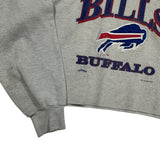 Vintage Buffalo Bills Cropped Crewneck Sweatshirt Large