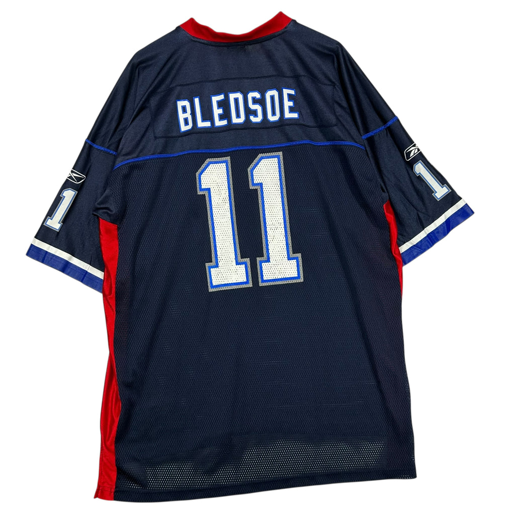 Vintage Buffalo Bills Drew Bledsoe Jersey Shirt XXL