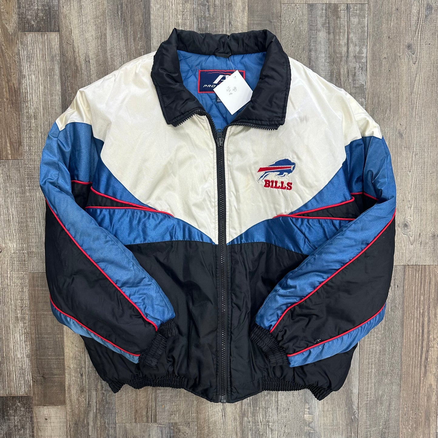 Vintage Buffalo Bills Puffer Jacket Large