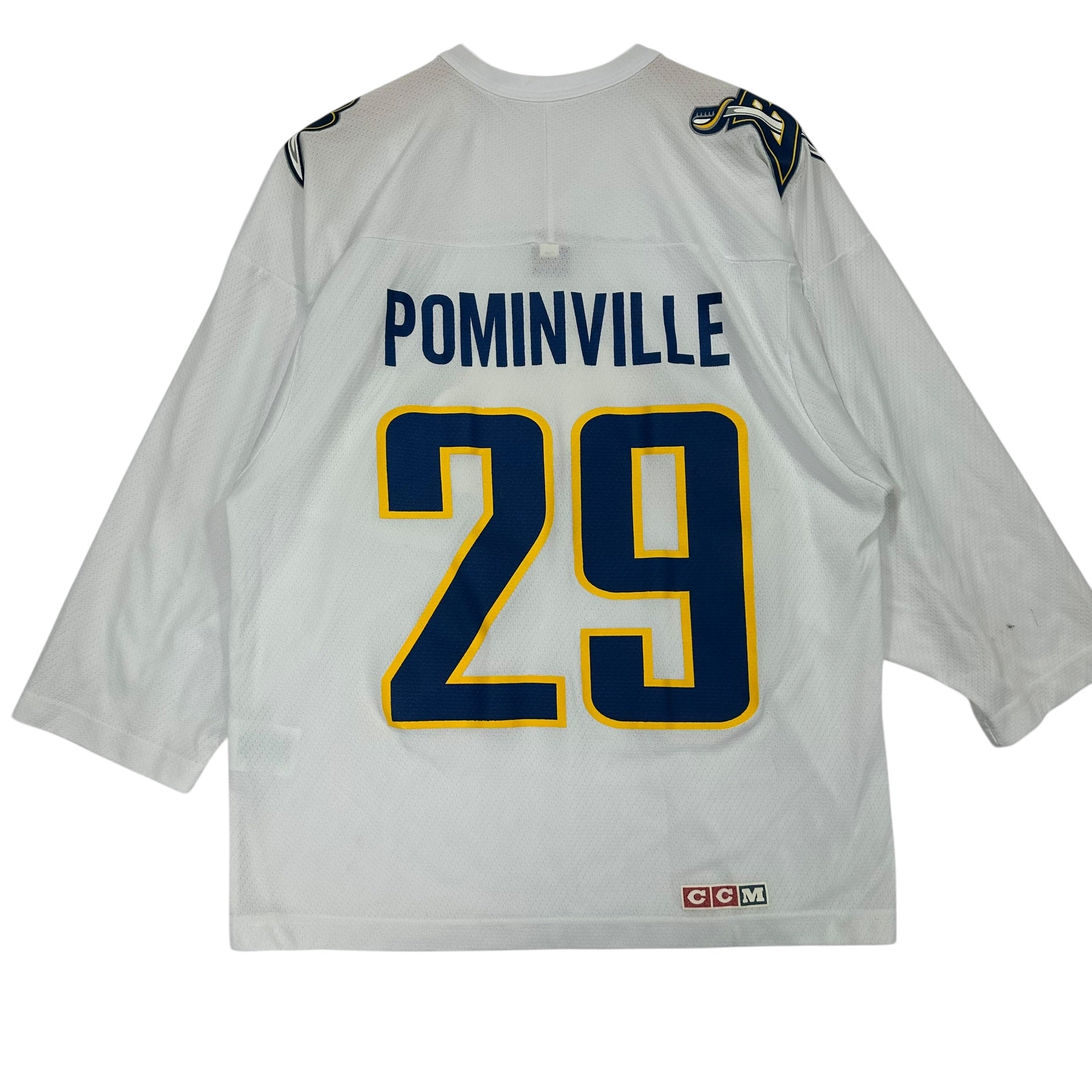 Vintage Buffalo Sabres Pominville Practice Jersey Medium