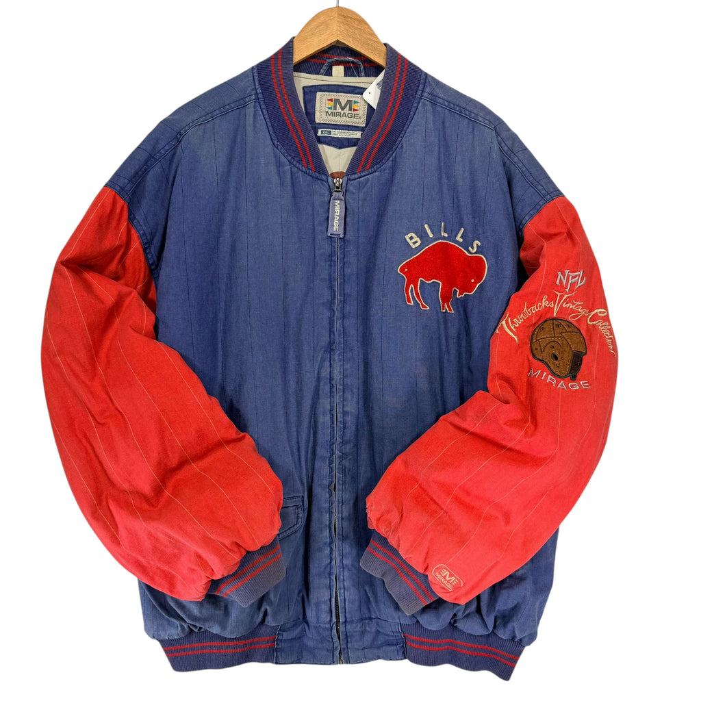 Vintage Buffalo Bills Pinstripe Mirage Jacket XXL