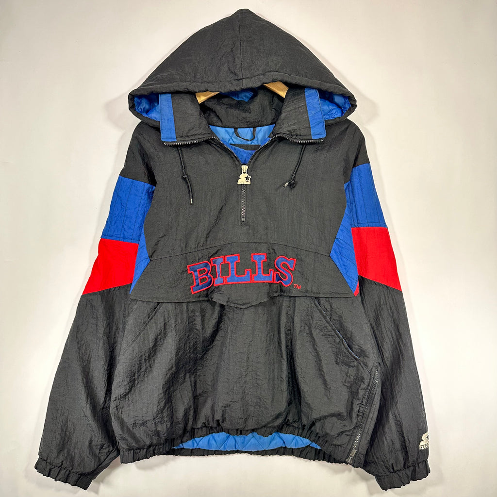 Vintage Buffalo Bills Starter Pullover Puffer Jacket Medium