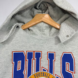 Vintage Buffalo Bills Hoodie Sweatshirt Large