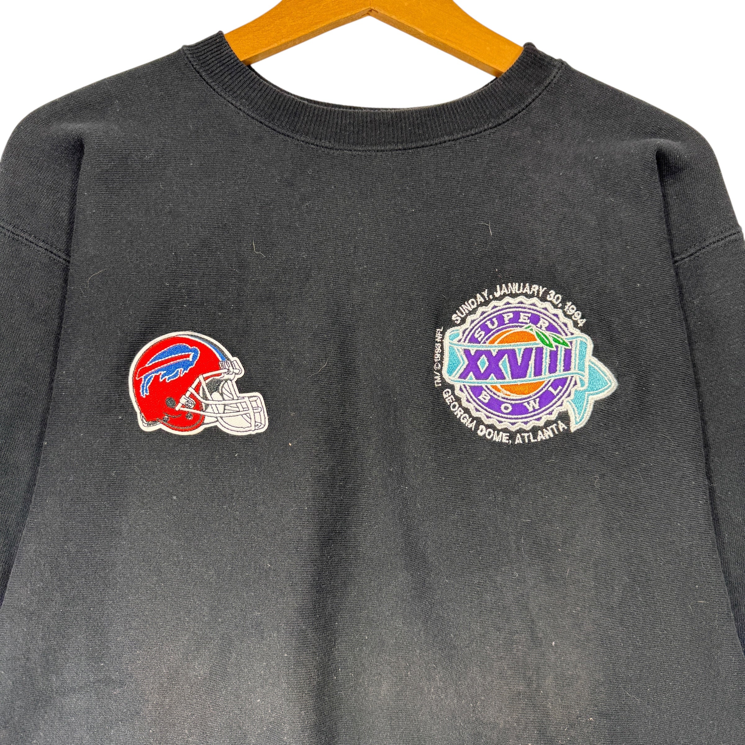Vintage Buffalo Bills 1994 Super Bowl Crewneck Sweatshirt Large