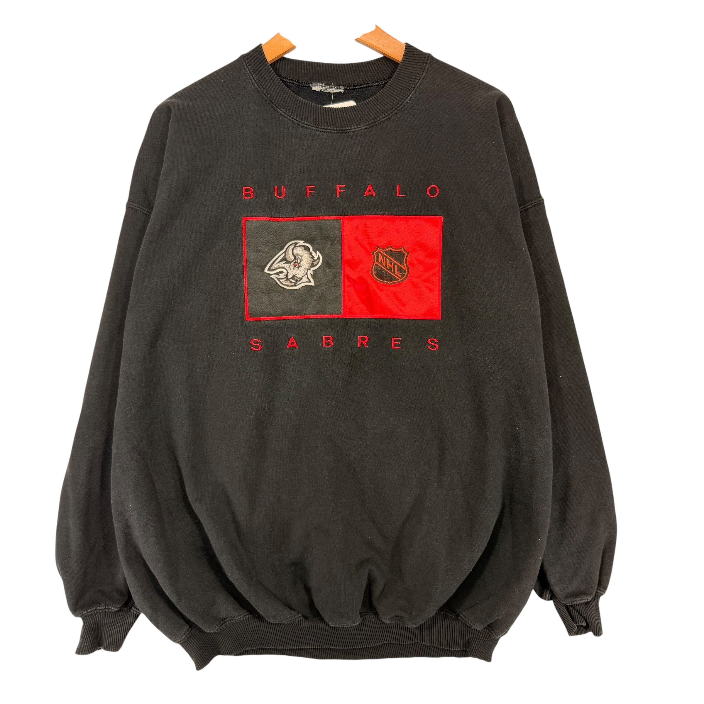 Vintage Buffalo Sabres Embroidered Crewneck Sweatshirt XL