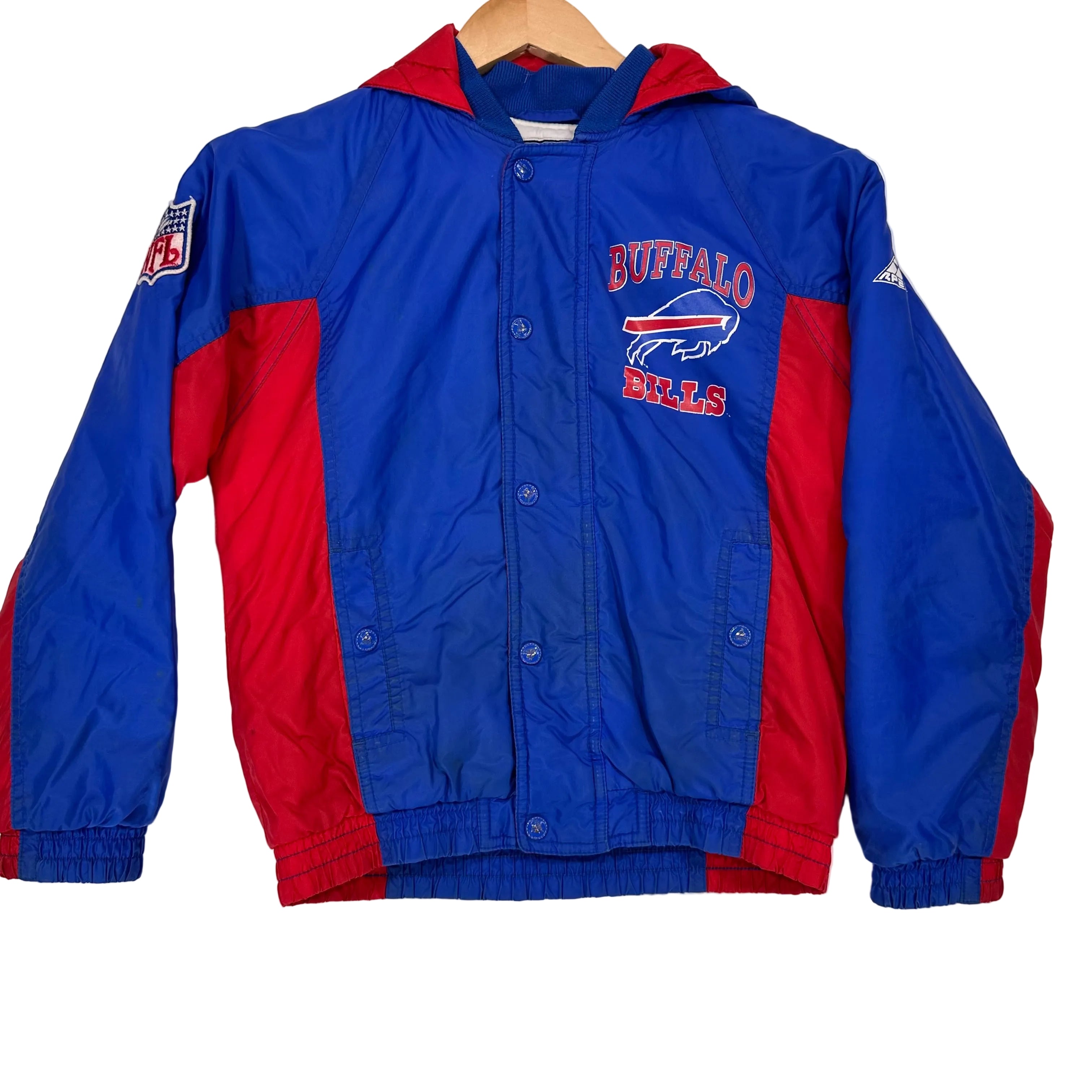 Vintage Kids Buffalo Bills Puffer Jacket Size Medium 10/12