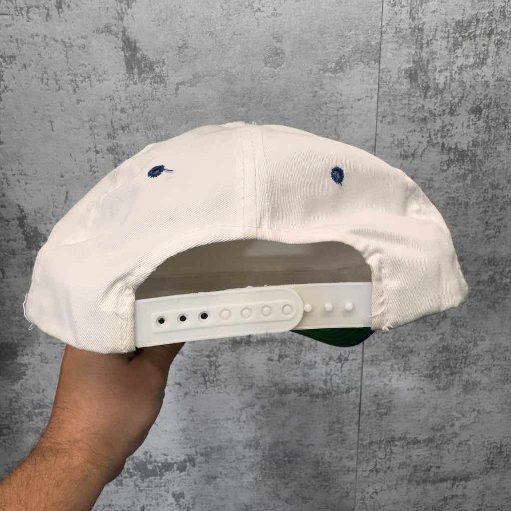 Vintage Buffalo Bills Signed Script Snapback Hat