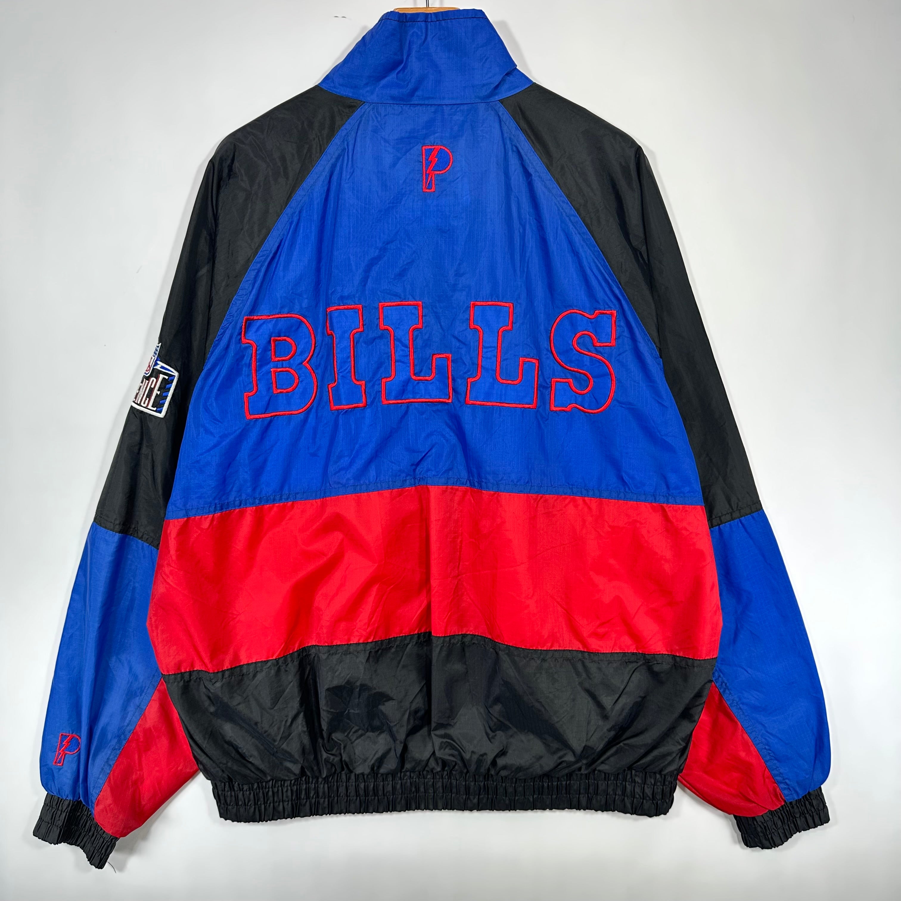 Vintage Buffalo Bills Windbreaker Jacket Medium