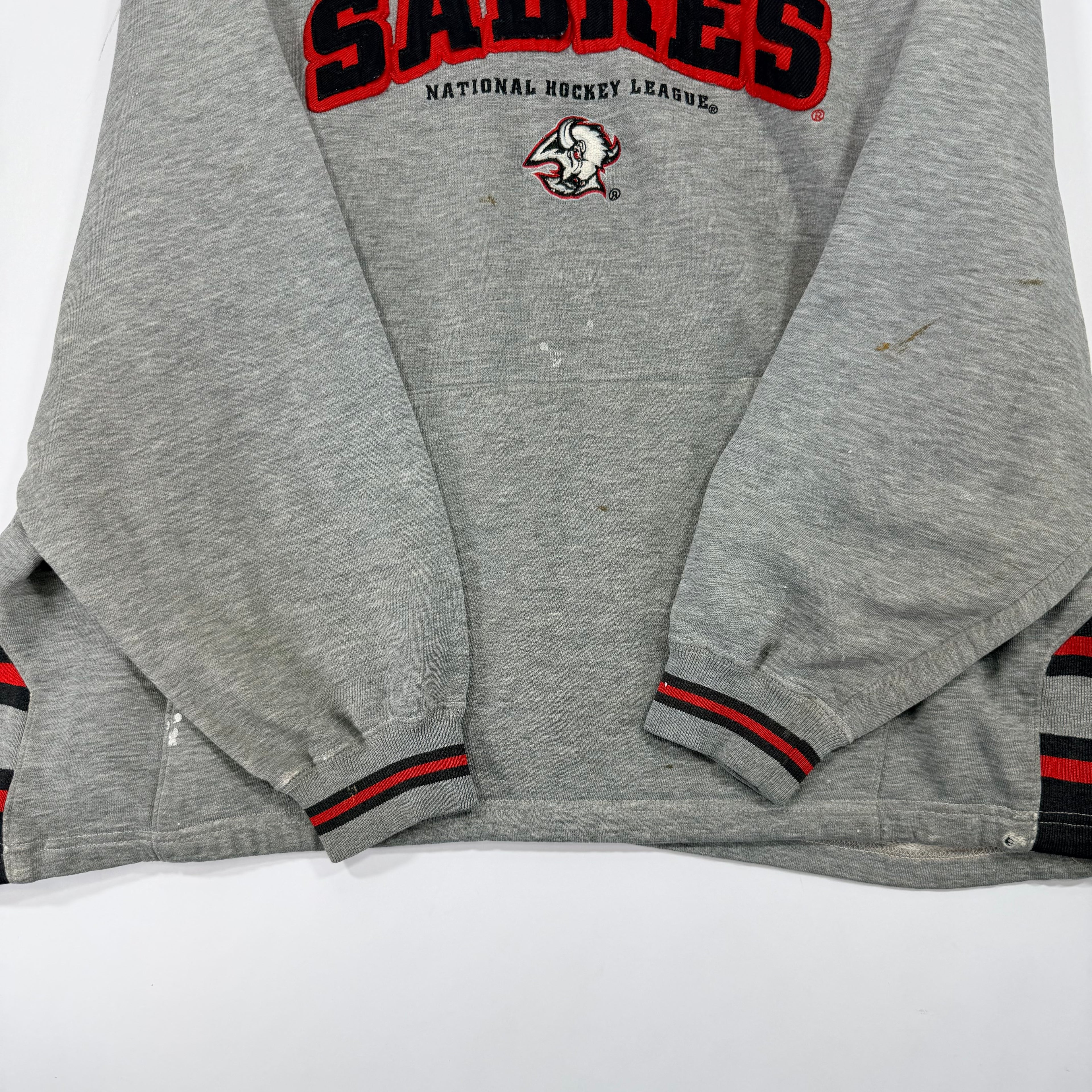 Vintage Buffalo Sabres Hoodie Sweatshirt XL
