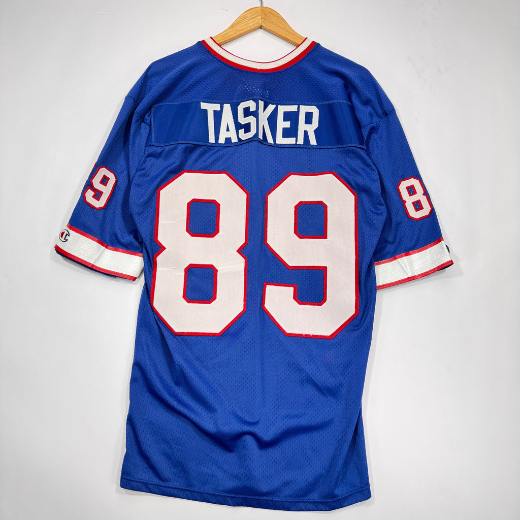 Vintage Buffalo Bills Sewn Champion Steve Tasker Jersey Size 40 Large