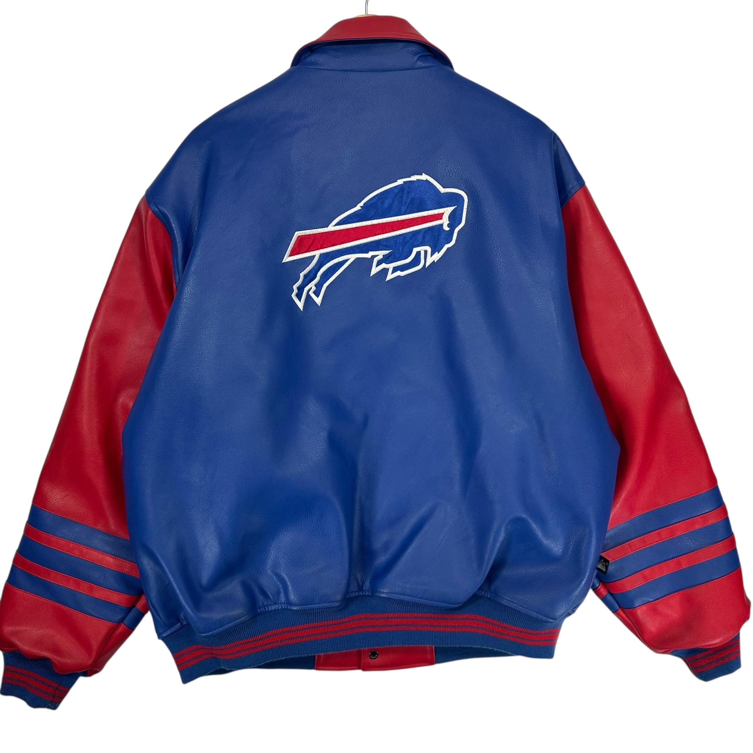 Vintage Buffalo Bills Vegan Leather Jacket XL