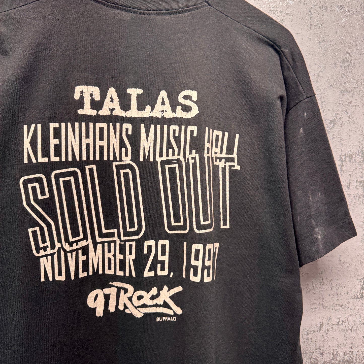 Vintage Talas at Kleinhans Music Hall 1997 Shirt XL