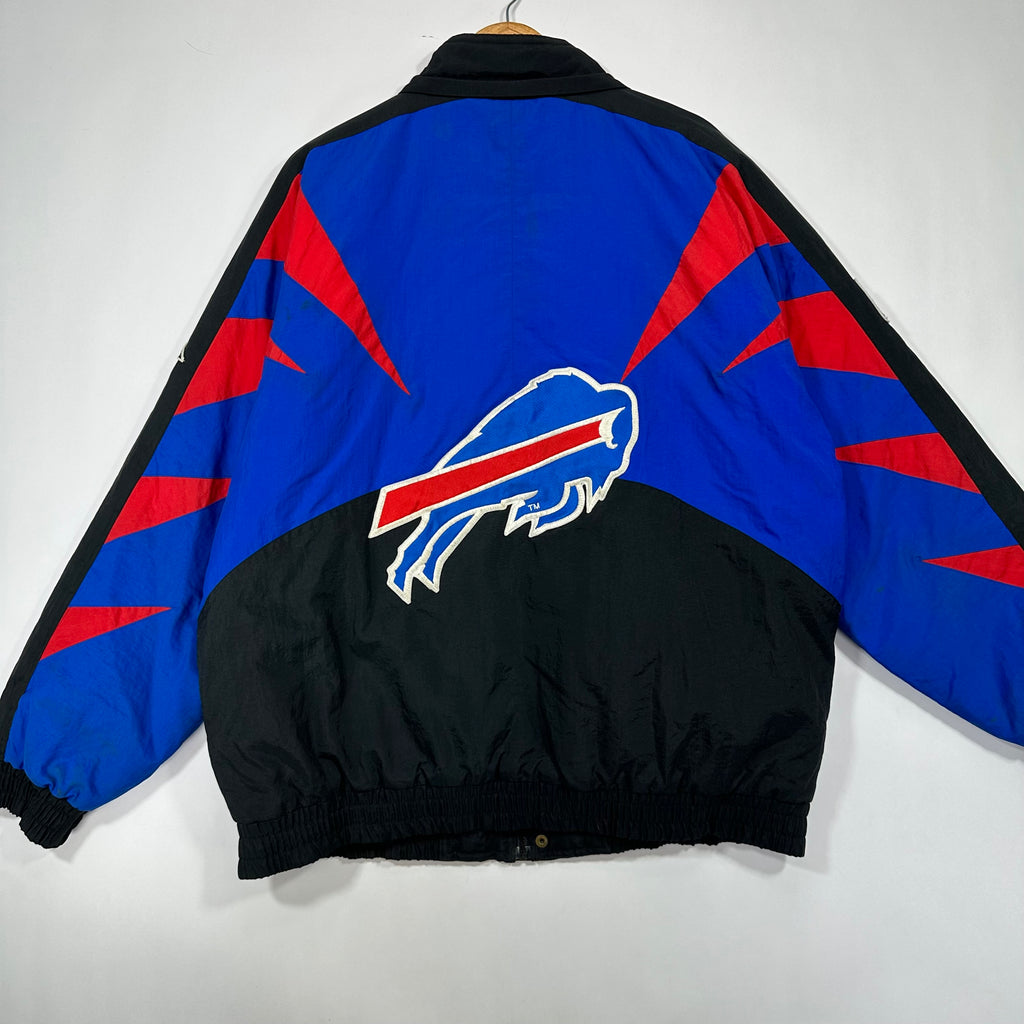 Vintage Buffalo Bills Apex Puffer Jacket Large