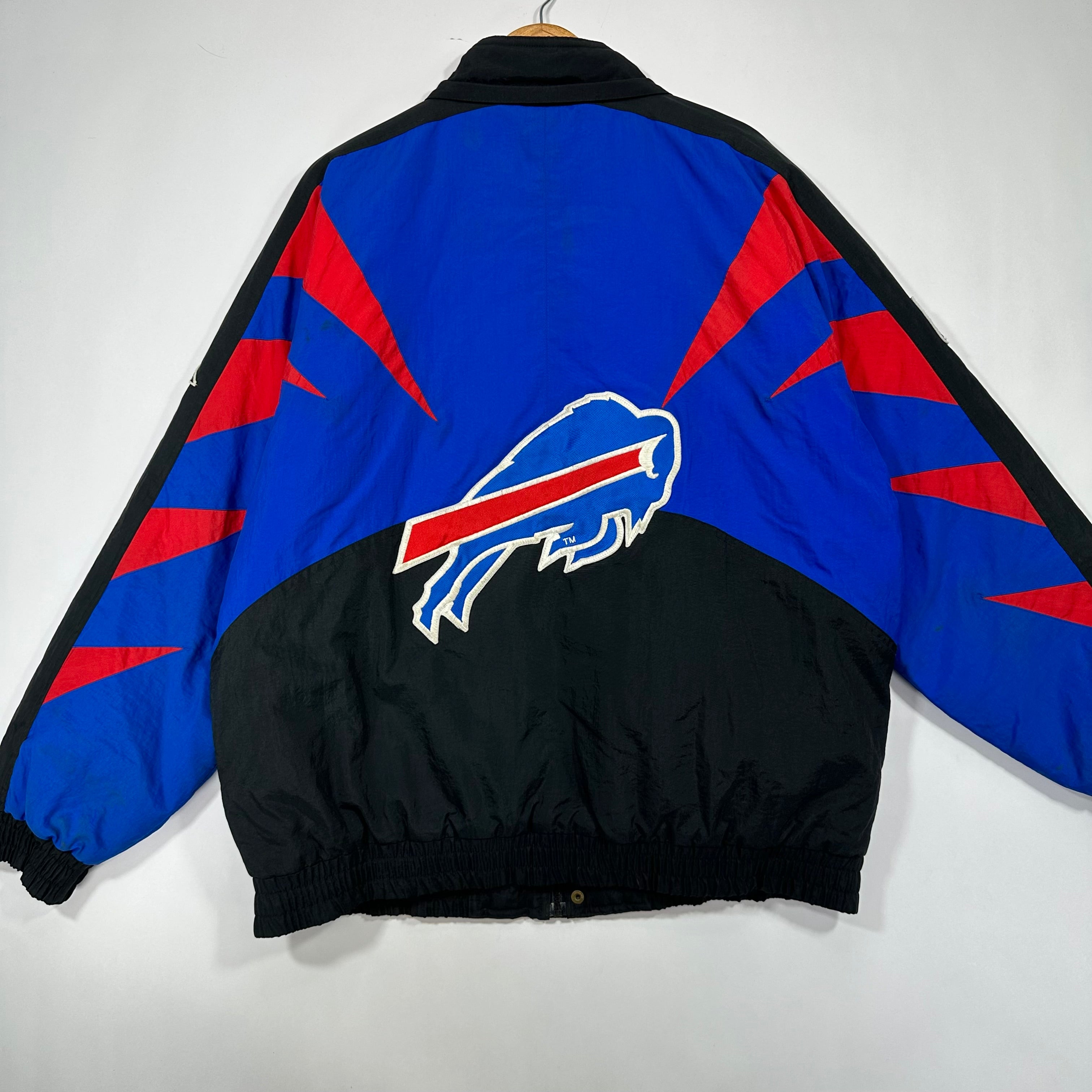 Vintage Buffalo Bills Apex Puffer Jacket Large