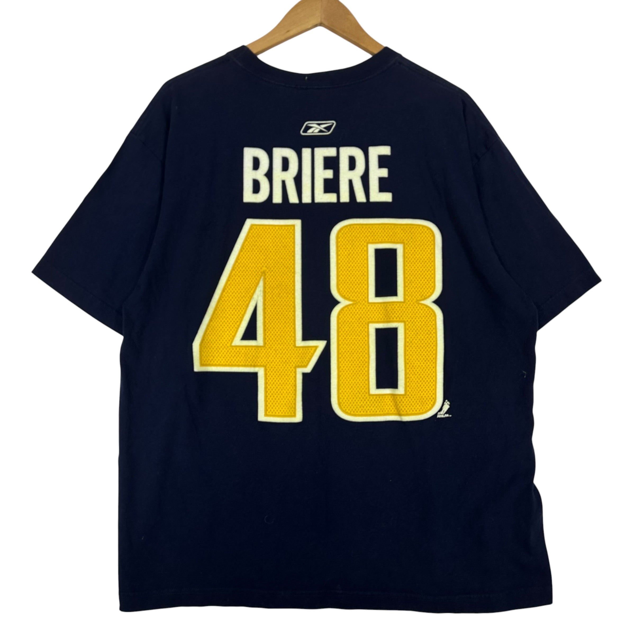 Vintage Buffalo Sabres Briere Jersey Shirt Large
