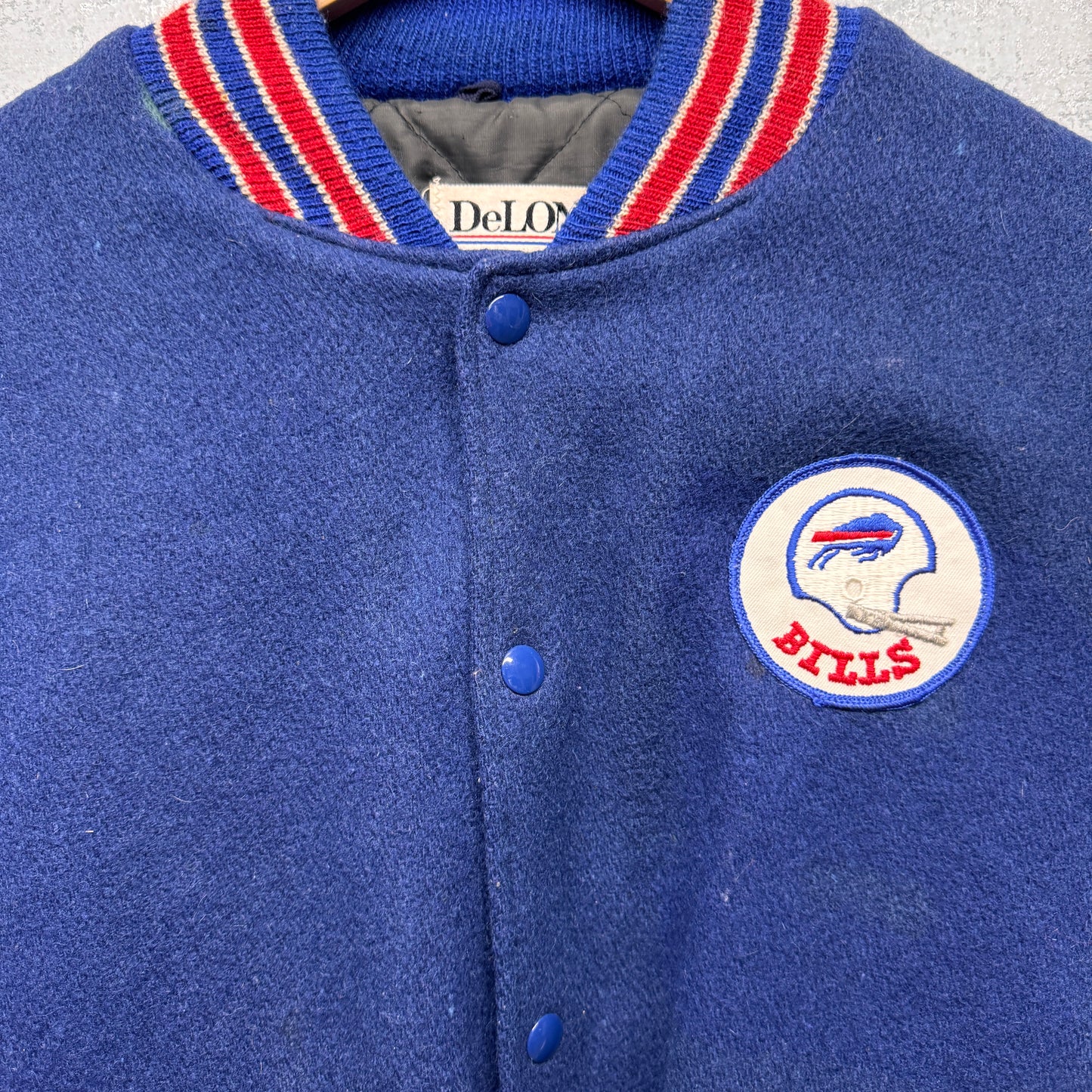 Vintage Buffalo Bills Letterman Jacket Large