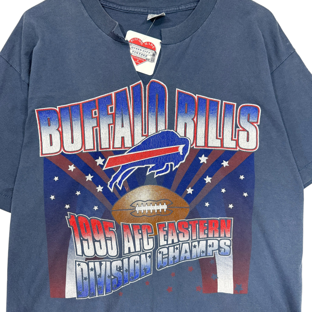 Vintage Buffalo Bills 1995 AFC East Champions Shirt XL