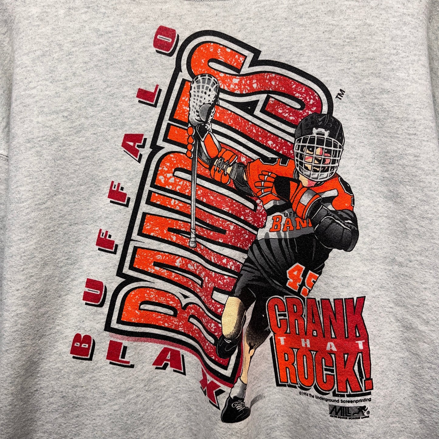 Vintage Buffalo Bandits Crewneck Sweatshirt XL