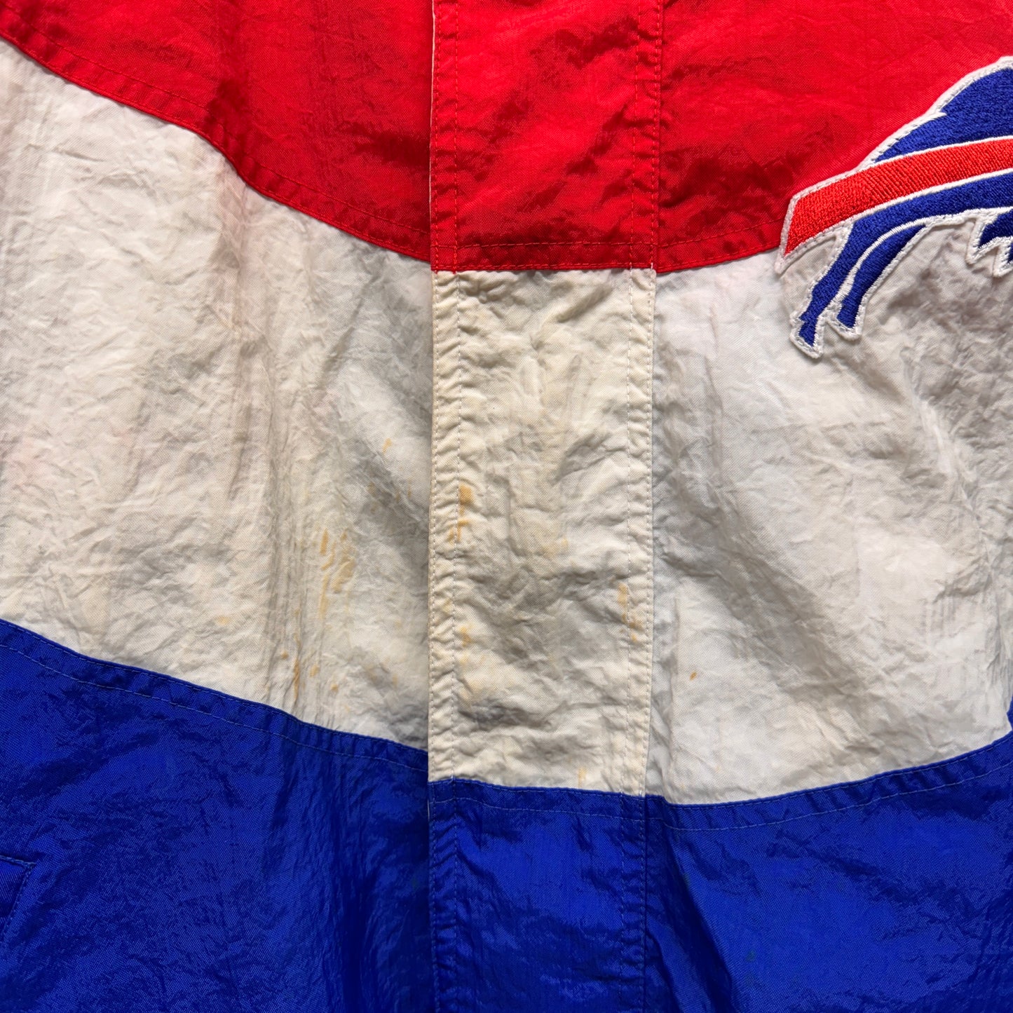 Vintage Buffalo Bills Apex Windbreaker Jacket Large