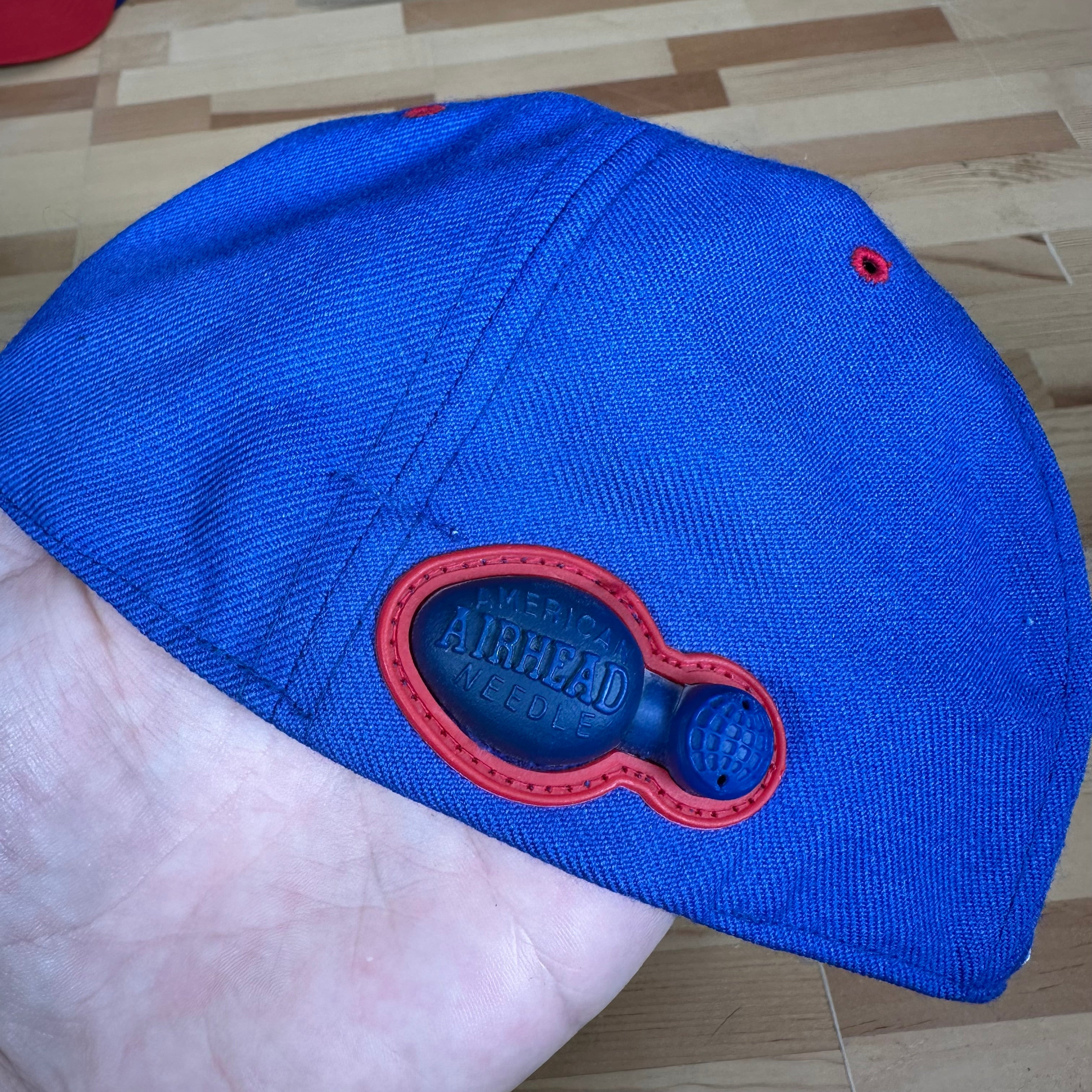 Vintage Buffalo Bills Side Script Fitted Hat Large