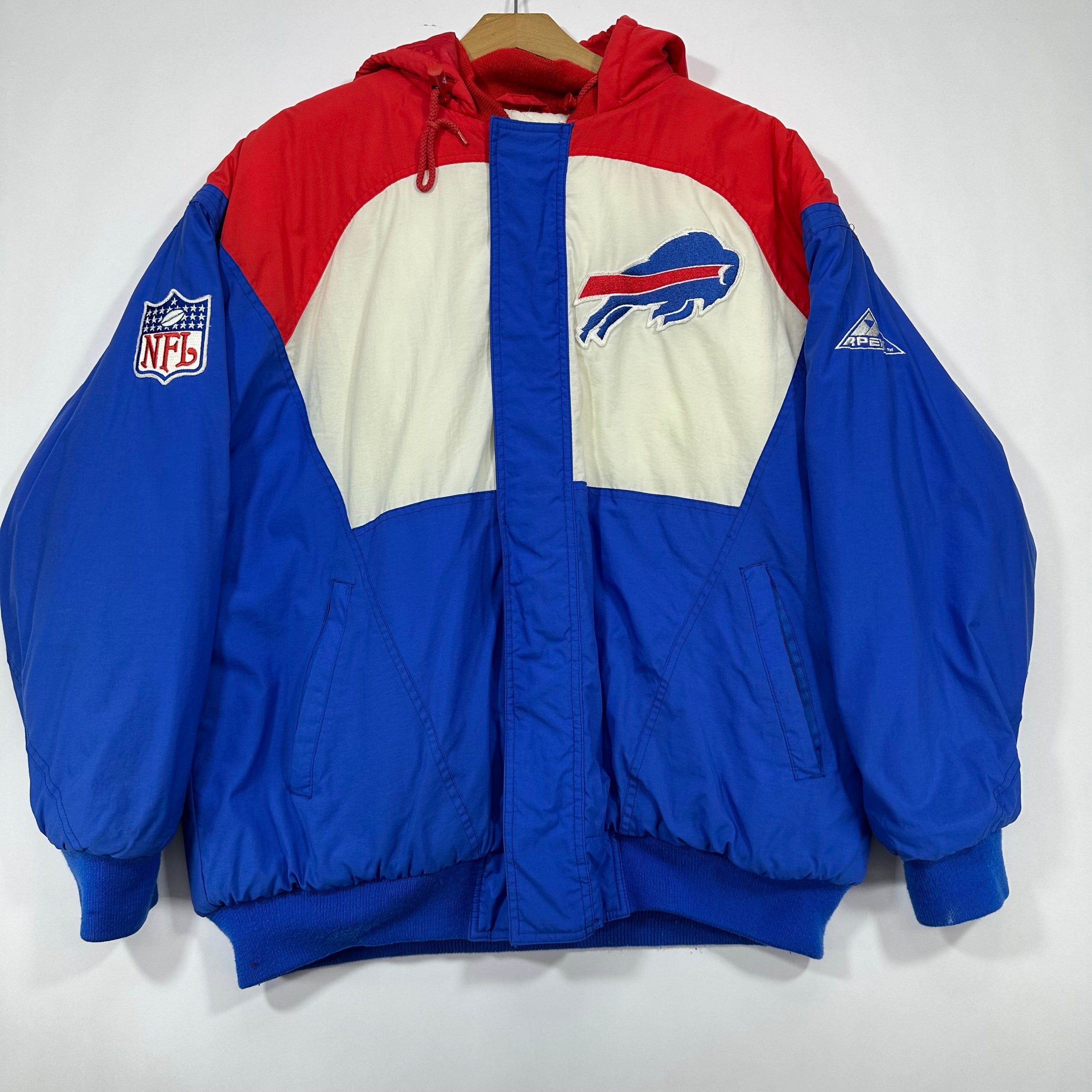 Vintage Buffalo Bills Puffer Jacket Large