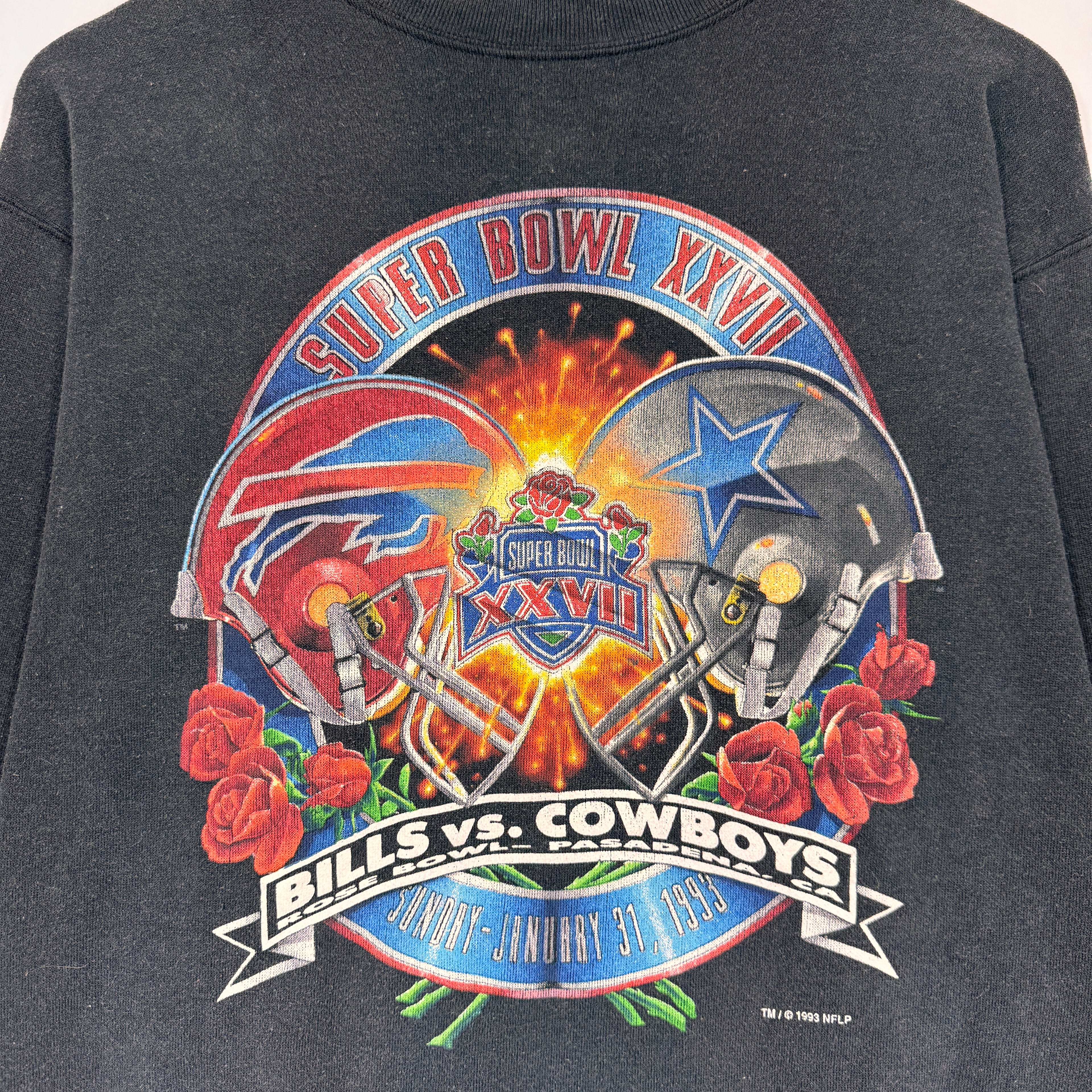 Vintage Buffalo Bills 1993 Super Bowl Crewneck Sweatshirt Large