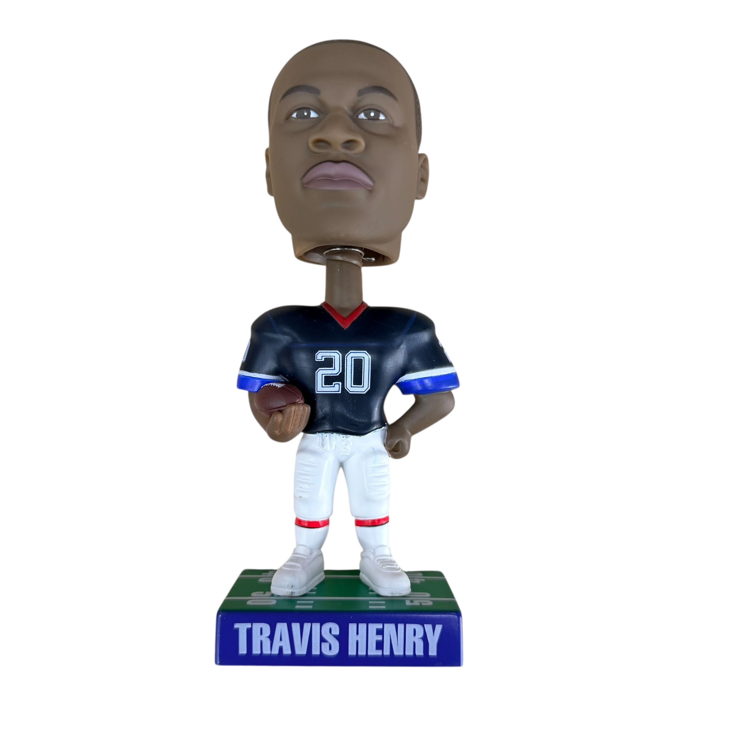 Vintage Buffalo Bills Travis Henry Bobble Head