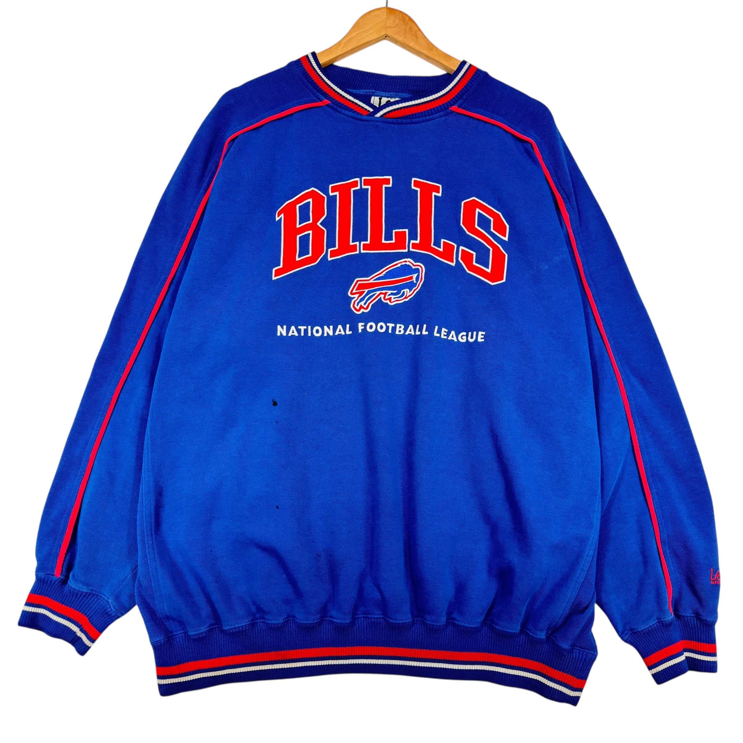 Vintage Buffalo Bills Embroidered Crewneck Sweatshirt XL