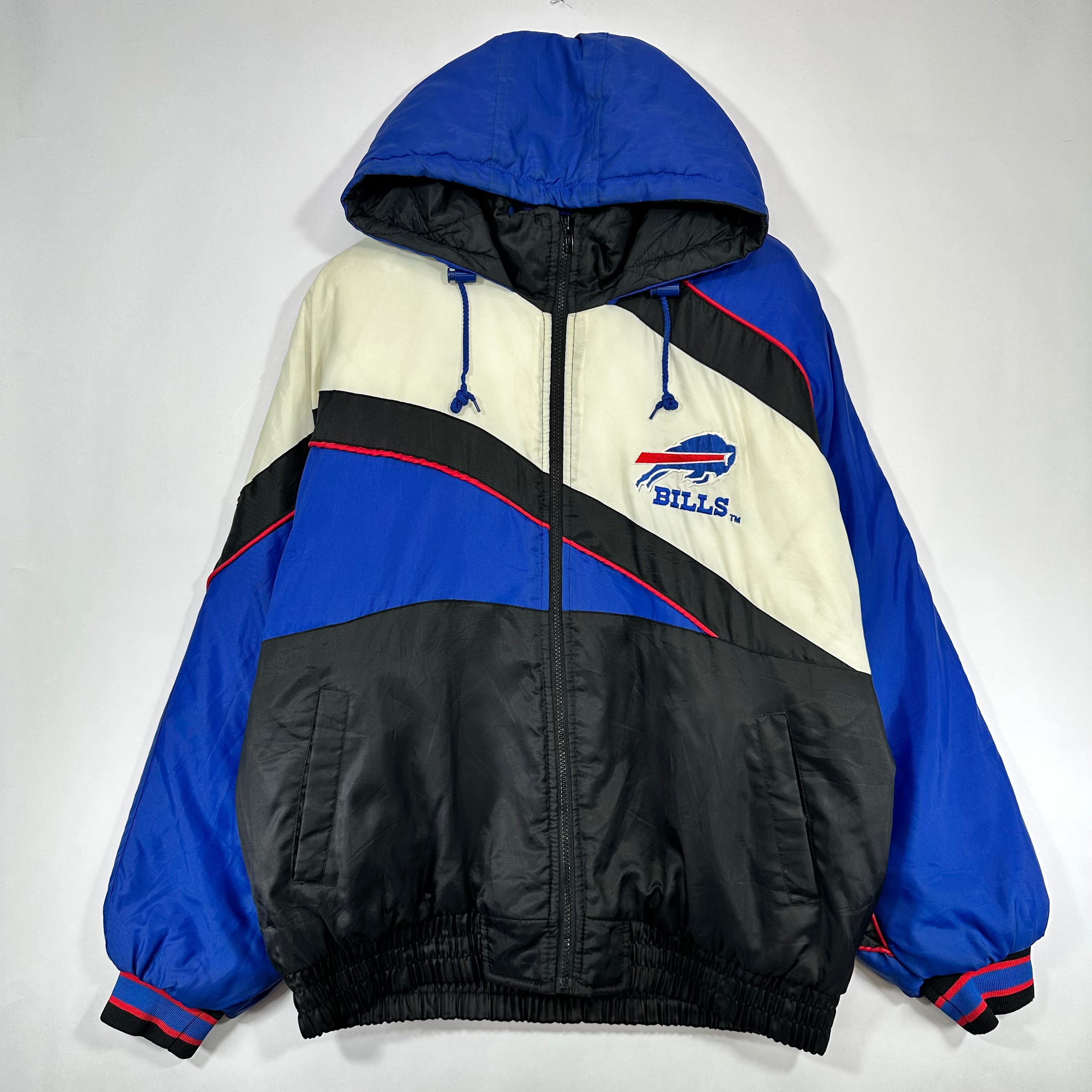 Vintage Buffalo Bills Puffer Jacket Large