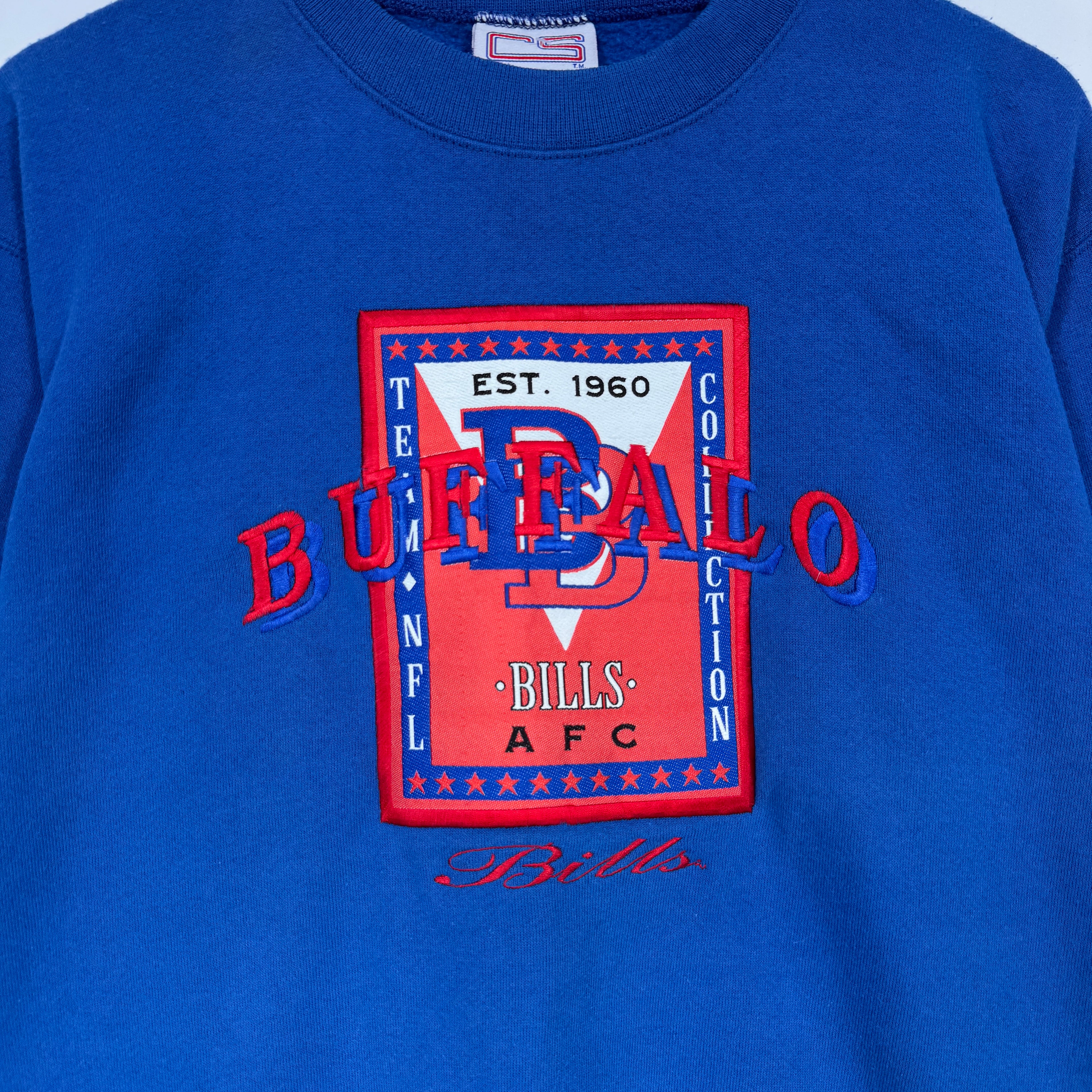 Vintage Buffalo Bills Crewneck Sweatshirt Large