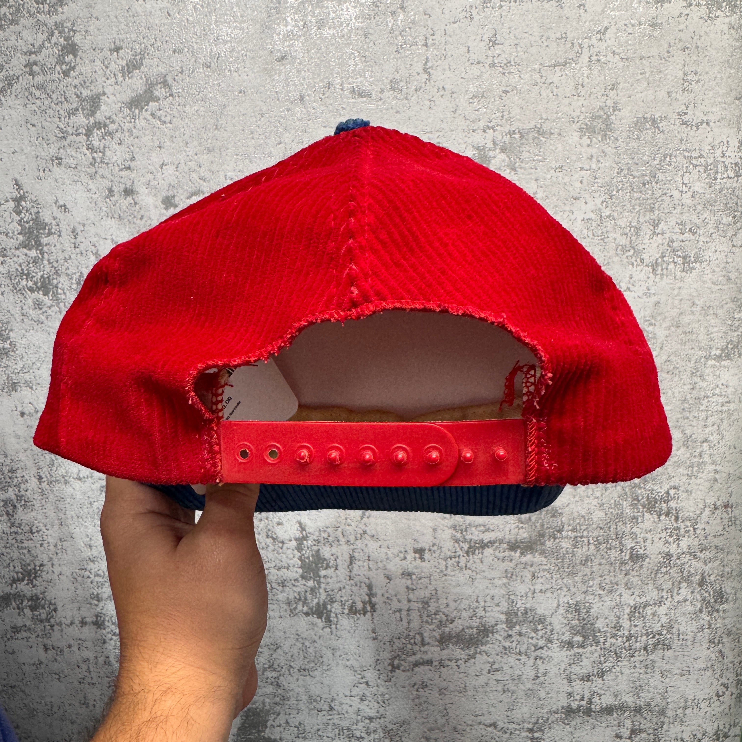 Vintage Buffalo Bills Corduroy Snapback Hat
