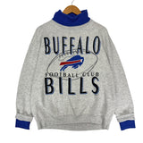 Vintage Buffalo Bills Turtleneck Sweatshirt Large