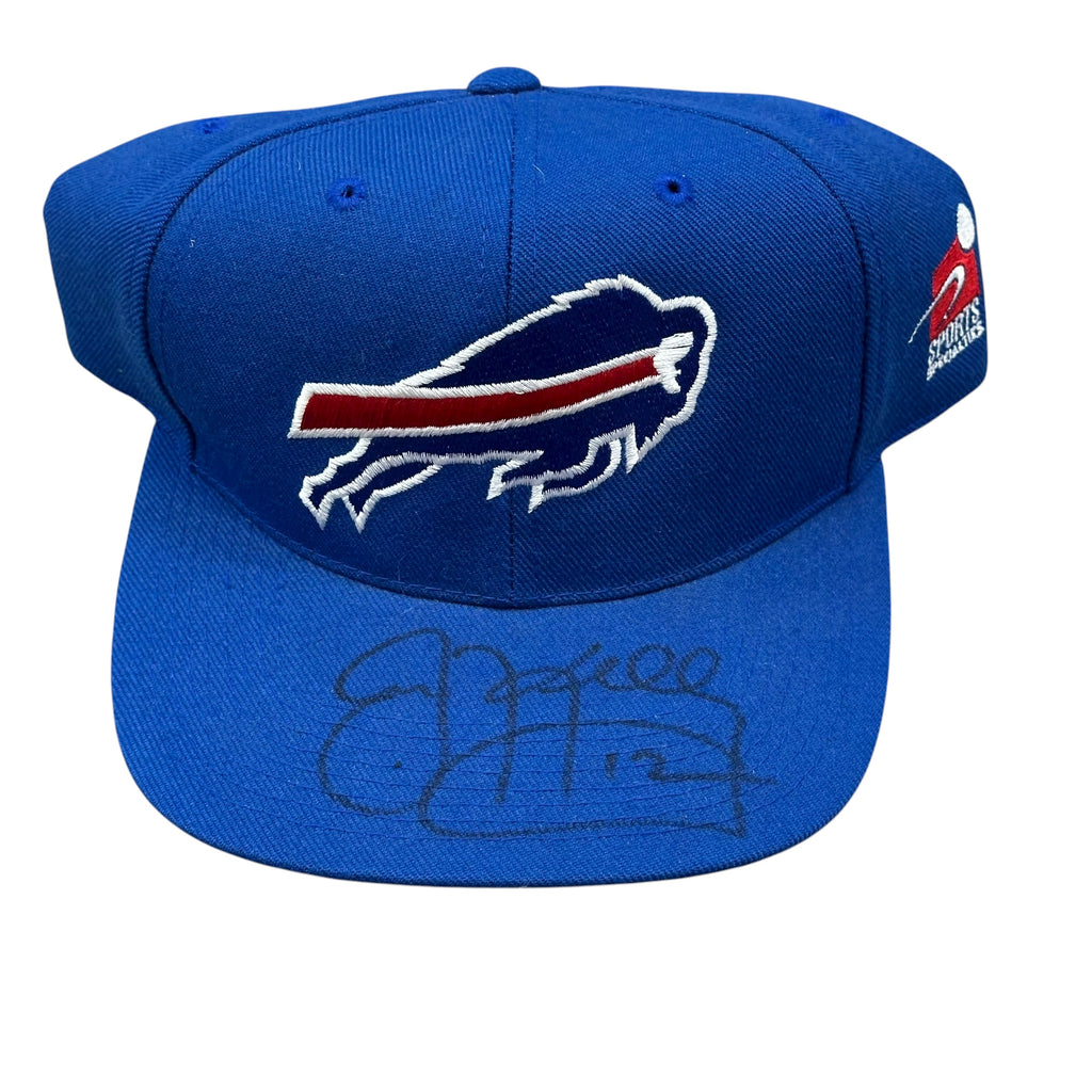 Vintage Buffalo Bills Signed Jim Kelly Snapback Hat