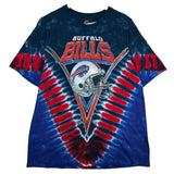 Vintage Buffalo Bills Tie Dye Shirt Large