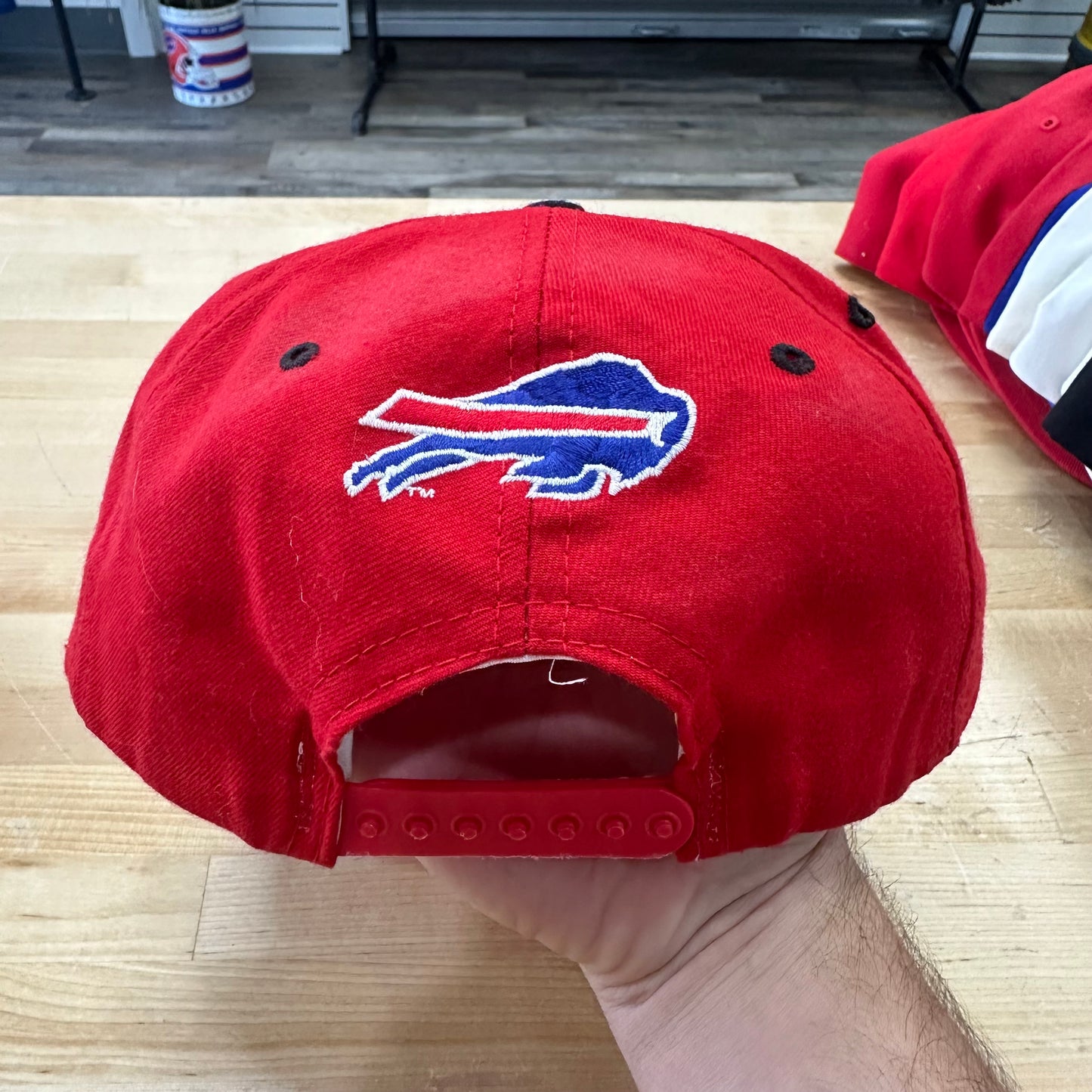 Vintage Buffalo Bills 4 Time AFC Champs Hat