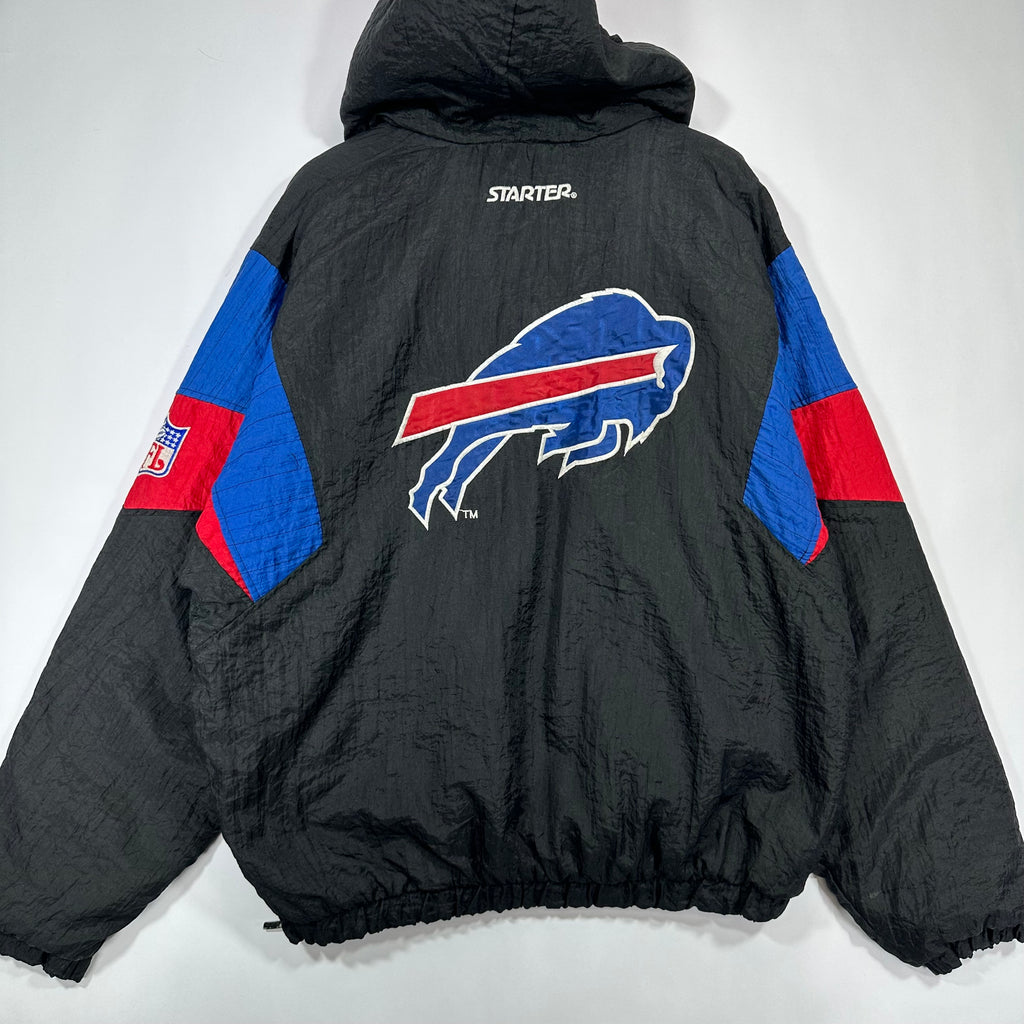 Vintage Buffalo Bills Starter Pullover Puffer Jacket XL