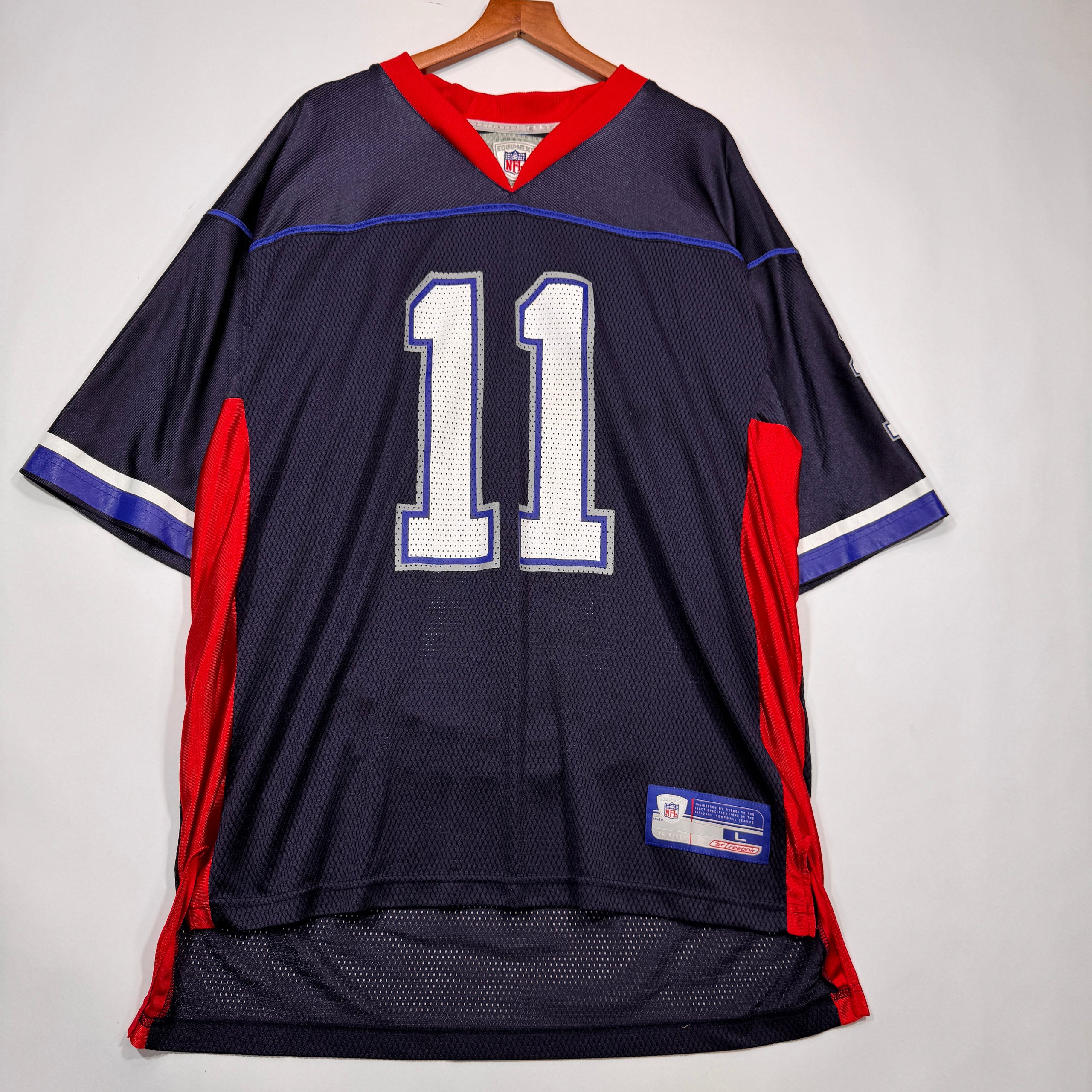 Vintage Buffalo Bills Parrish #11 Jersey Shirt Large