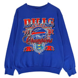 Vintage Buffalo Bills 1993 AFC Champs Crewneck Sweatshirt Large